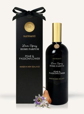 Surmanti Linen Spray 200ml - Pear &amp; Passionflower