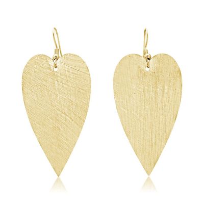 Amour Large Earrings - Yellow Gold
