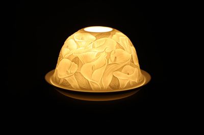 Porcelain Dome Light - Calla Lily