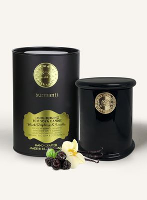 Surmanti EcoSoya Candle - Black Raspberry &amp; Vanilla