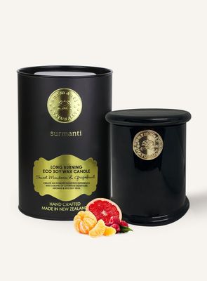 Surmanti EcoSoya Candle - Sweet Mandarin &amp; Grapefruit