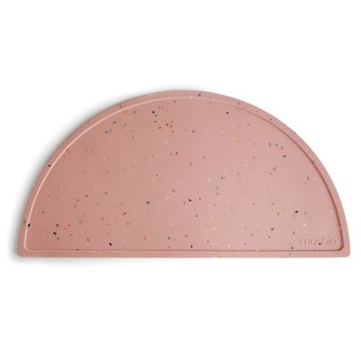 Mushie Silicone Placemat - Pink Confetti