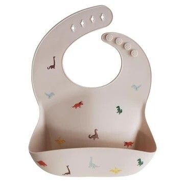 Mushie Silicone Bibs - Assorted Styles