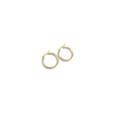 Hoop Earrings - Yellow Gold