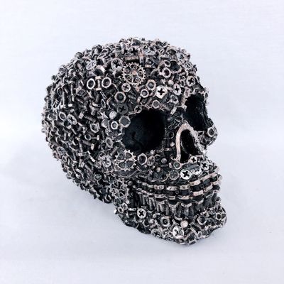 Nuts and Bolts Skull