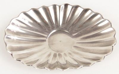 Silver Oval Dish