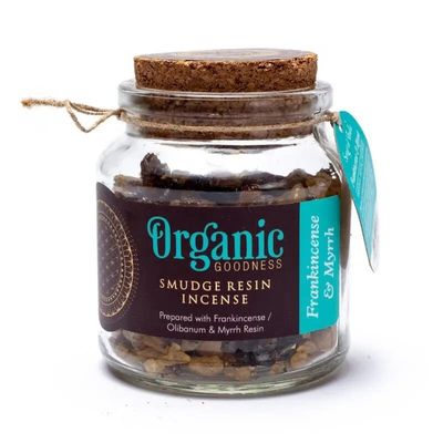 Organic Smudge Resin - Frankincense &amp; Myrrh