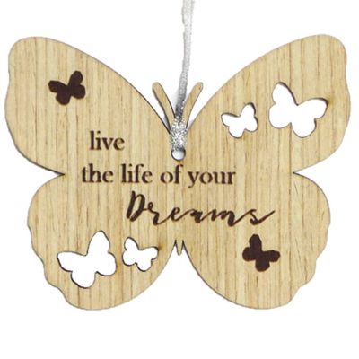 Butterfly Kisses Hanging Ornament