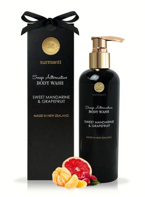 Surmanti Body Wash - Sweet Mandarin &amp; Grapefruit