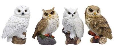 Realistic Owl 15cm