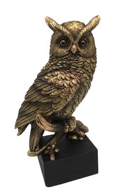 Brown Owl Figurine 22cm
