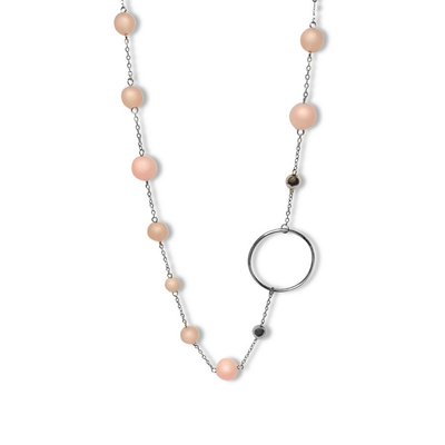 Verre Pink Necklace - 85cm