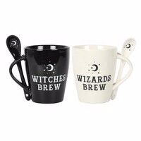 Witches &amp; Wizard Mug with Spoon