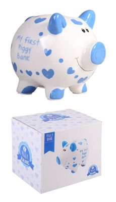 My First Piggy Bank - Blue