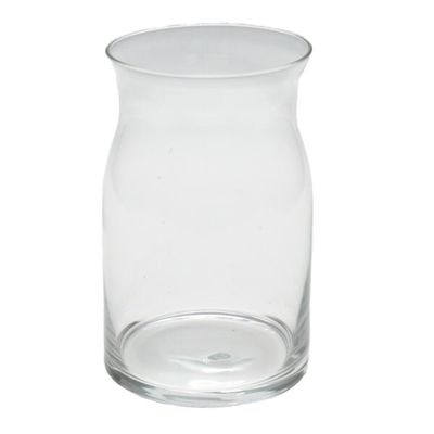 Tapered Neck Glass Vase