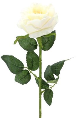 Artificial Single Cream Rose