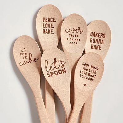 Wooden Baking Spoon - Assorted