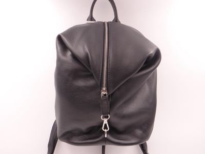 The Mod Backpack- Balck with Silver Fittings