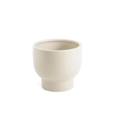 Ceramic Pot- Matte White