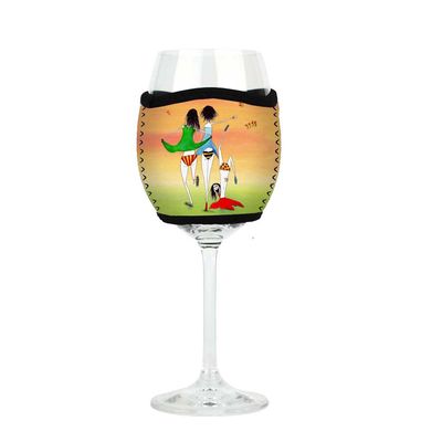 Red Wine Glass Coolers (Large)