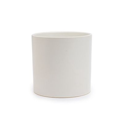 Ceramic Plant Pot Matte White