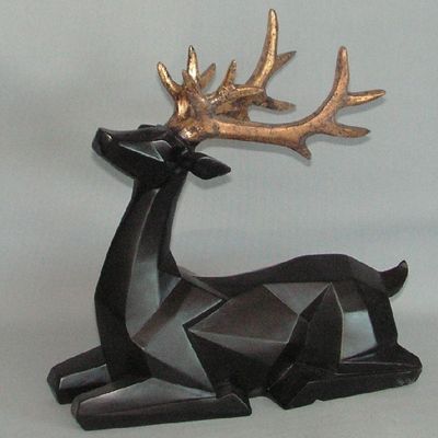 Black and Gold Stag