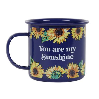 Enamel Mug - Sunflower