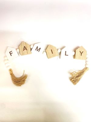 Family Word Garland 60cm