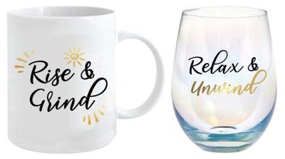 Rise &amp; Relax Mug/Glass