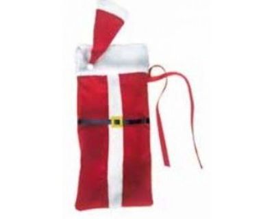 Santa Suit Bottle Bag