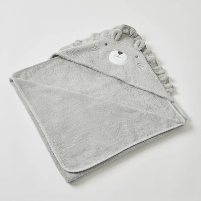 Lion Cotton Hooded Towel