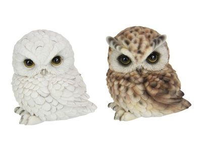 Cute Sitting Owls 11.5cm