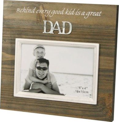Wooden Dad Frame 6x4