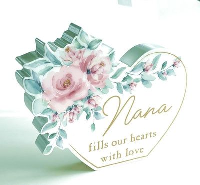 Floral Heart Nana/Family