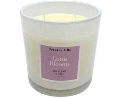 Soy Blend Woodwick Candle 400g - Lotus Blossom