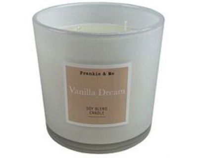 Soy Blend Woodwick Candle 400g - Vanilla Dream