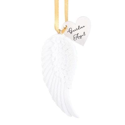 Hanging Angel Wing with Sentiments