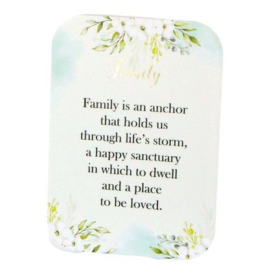 Sound of Sping Plaque - Family