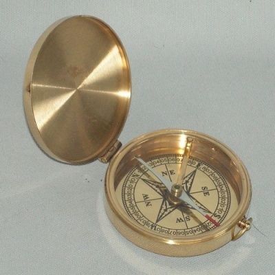 65mm Brass Compass
