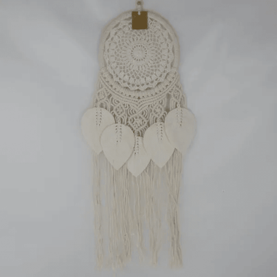 Fringe Dreamcatcher with Leaves