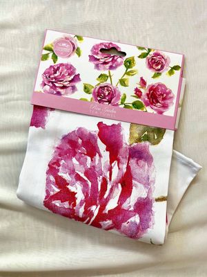 Rose Garden Tea Towel