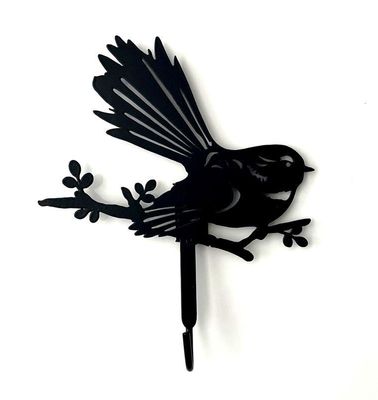 NZ Native Bird Black Metal Hook