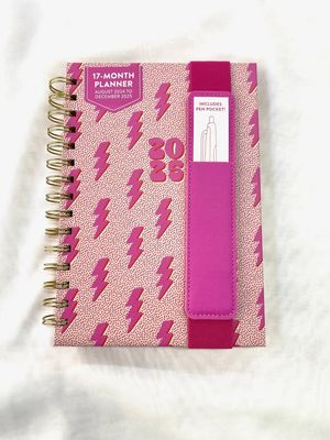 2025 17 Month Planner - Charged Up