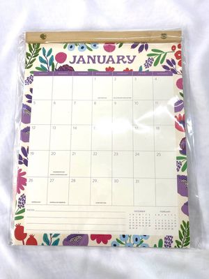 2025 Bamboo Hanging Calender