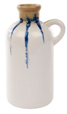 Drip Pattern Ceramic Vase