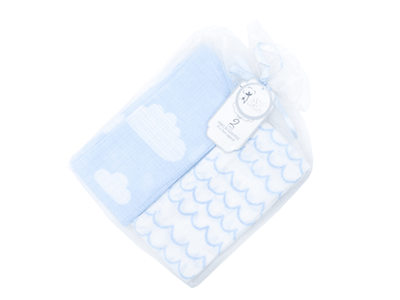 2 Pack Muslin Square Assorted