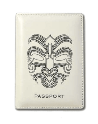 Maori Mask Passport Holder