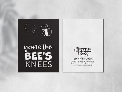 Greeting Card - You are the Bees Knees