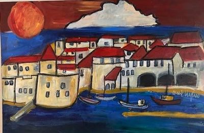 Dubrovnik Croatia - original painting