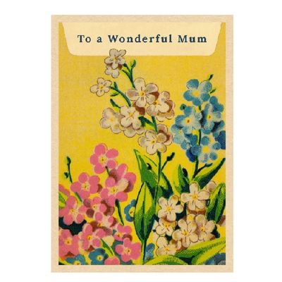 To A Wonderful Mum - Mother&#039;s Day Card